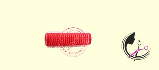 Velcro natáčky na vodovou suchý zip průměr 15mm/6ks červené
