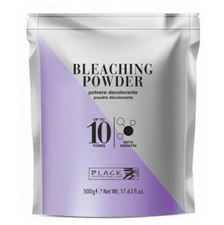 Melír zesvětlující o 10 tónů Black Bleaching Powder With Keratin - 500 ml