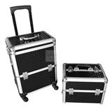 Kadeřnický kufr 2v1 Big Diamond černý #1