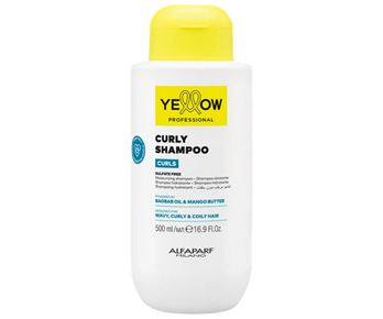 Alfaparf Yellow Curly šampon 500 ml-Šampon pro vlnité a kudrnaté vlasy.
