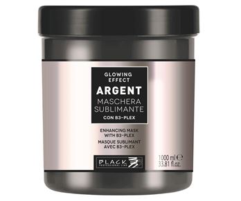 Black Argent Glowin Effect 1000 ml-Rekonstrukční laminační maska pro
