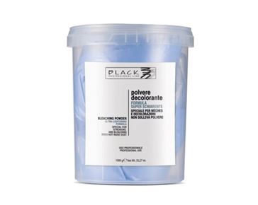 Black Bleaching Powder 1000g-Odbarvovací a melírovací prášek bezprašný