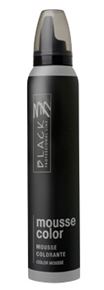 BLACK Color Mousse Dark Brown 200 ml-Barevné pěnové tužidlo - TMAVĚ HNĚDÁ 
