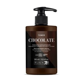 Black Professional TONER Chocolate 300 ml-permanentní toner pro barevné a přírodní vlasy