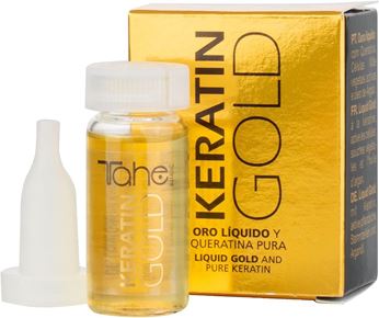 TAHE KERATIN GOLD 10 ml Tekuté zlato s arganovým olejem